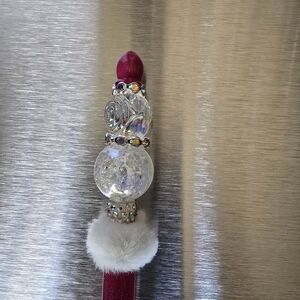 Elegant Pink and Silver Bling Stylus and Pen